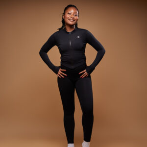 Noir 3 piece set with V-shaped Jacket