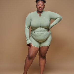 Summer Plus Size Shorts  Set