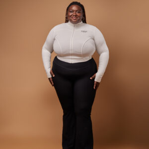 Ribbed Flared Leggings